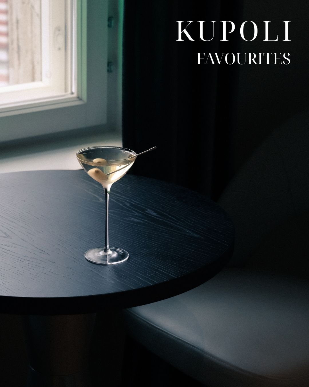 Kupoli turns one, and we’re celebrating all month long by bringing back our most-loved cocktails.
🍸 This week’s classic: Kupoli Gibson 🍸
See you at Kupoli!
#Kupoli #KupoliHelsinki #CocktailBar #Anniversary #KupoliFavourites #KupoliGibson